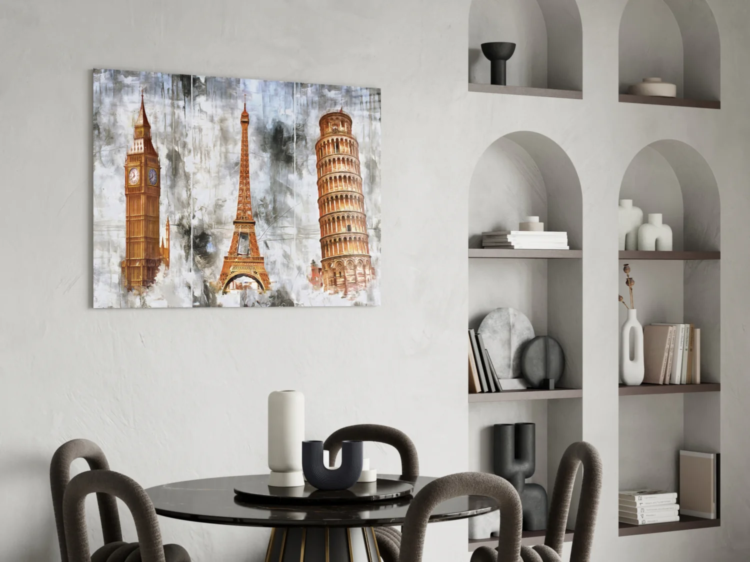 Famous Towers Glass Wall Art - Image 5