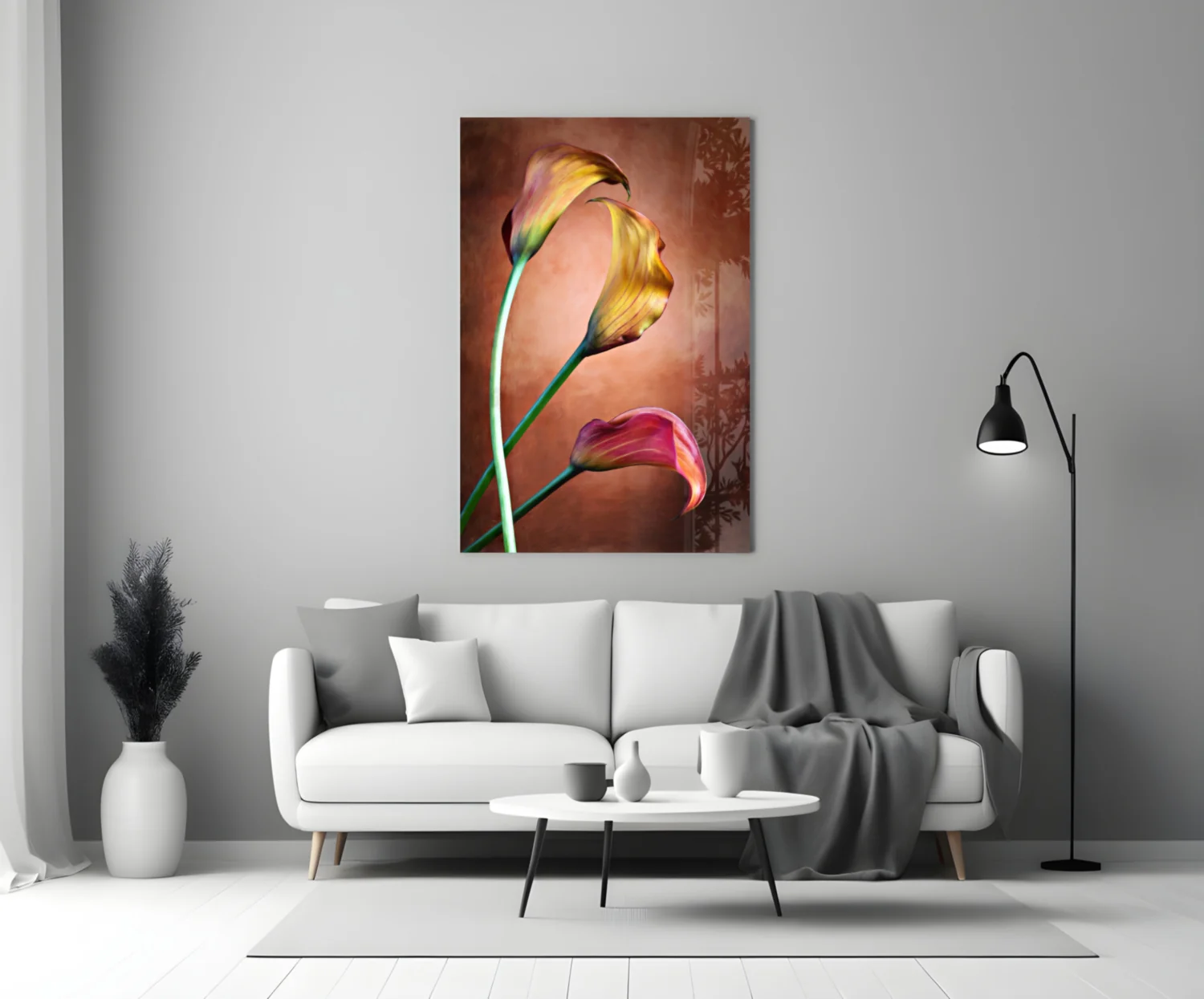 Tulips Glass Wall Art - Image 3