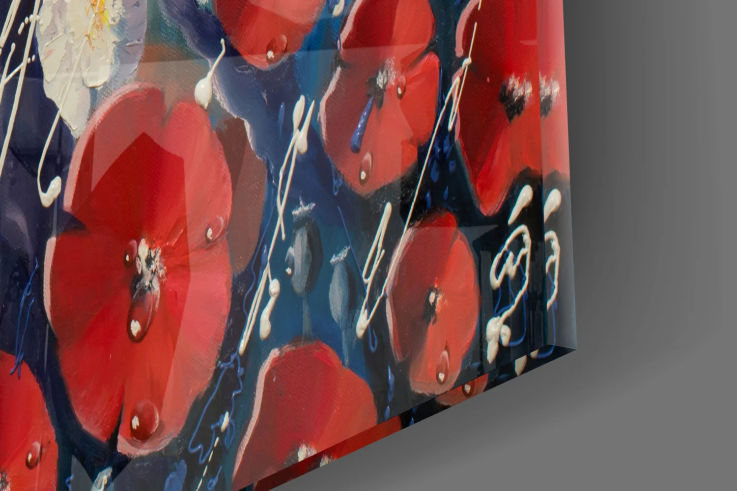 Women and Flowers Glass Wall Art - Image 7