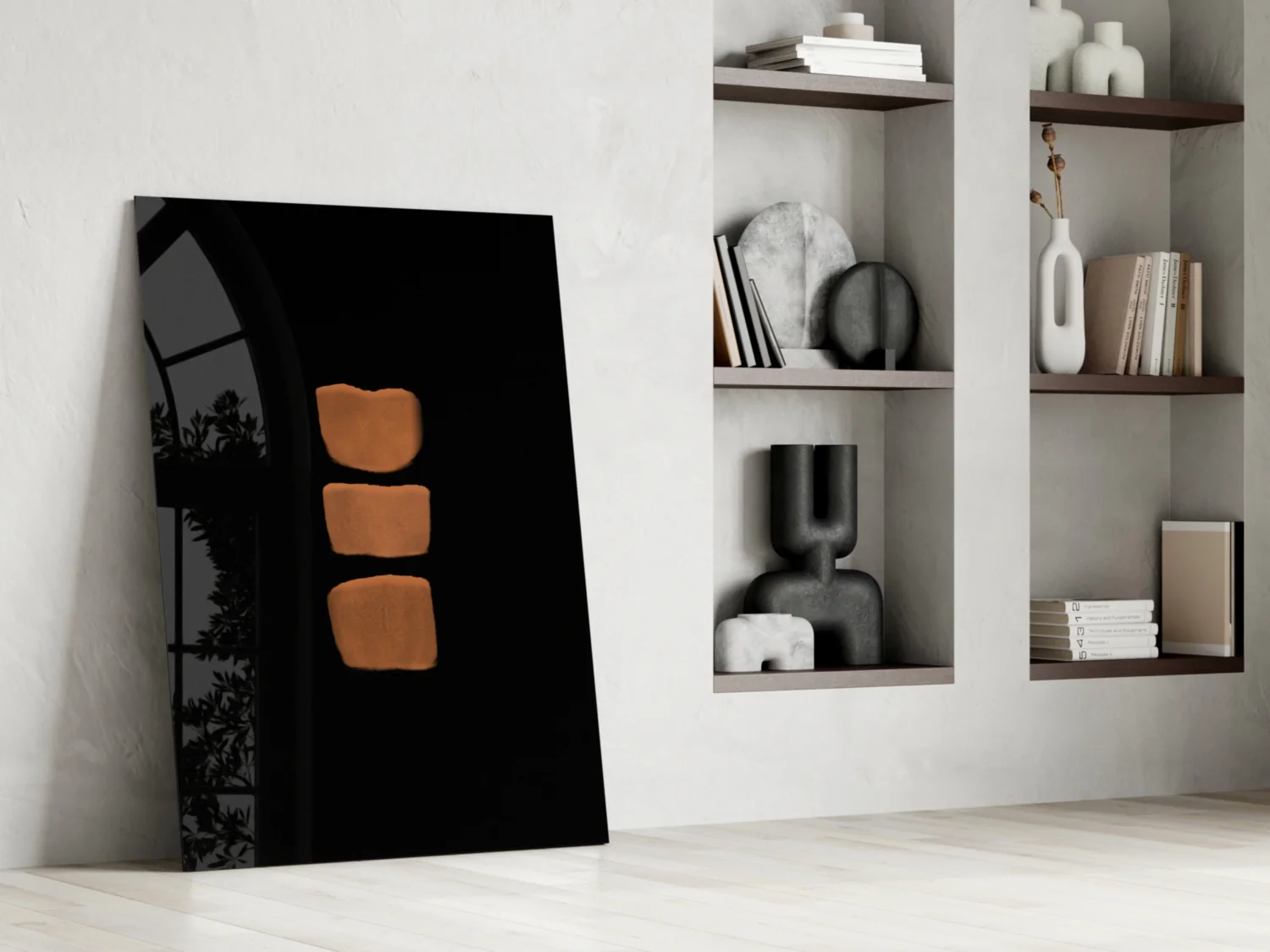 Abstract Column Glass Wall Art - Image 6