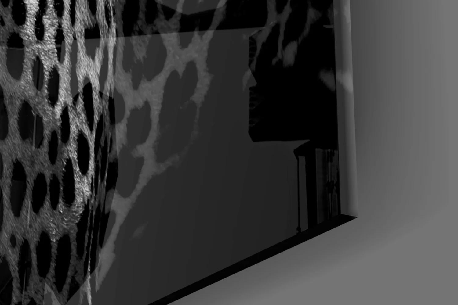 Leopard Glass Wall Art - Image 7