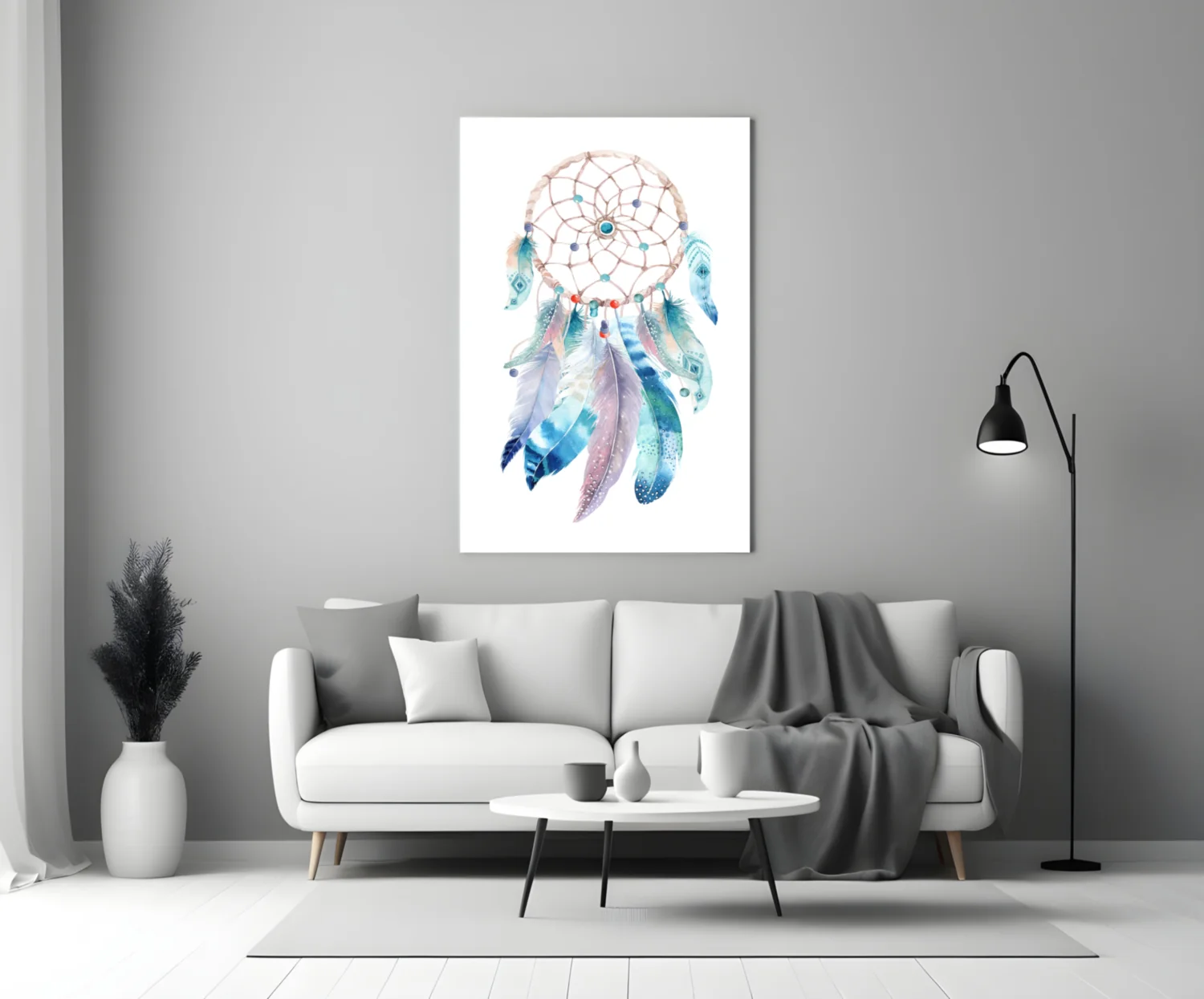 Dreamcatcher Glass Wall Art - Image 3