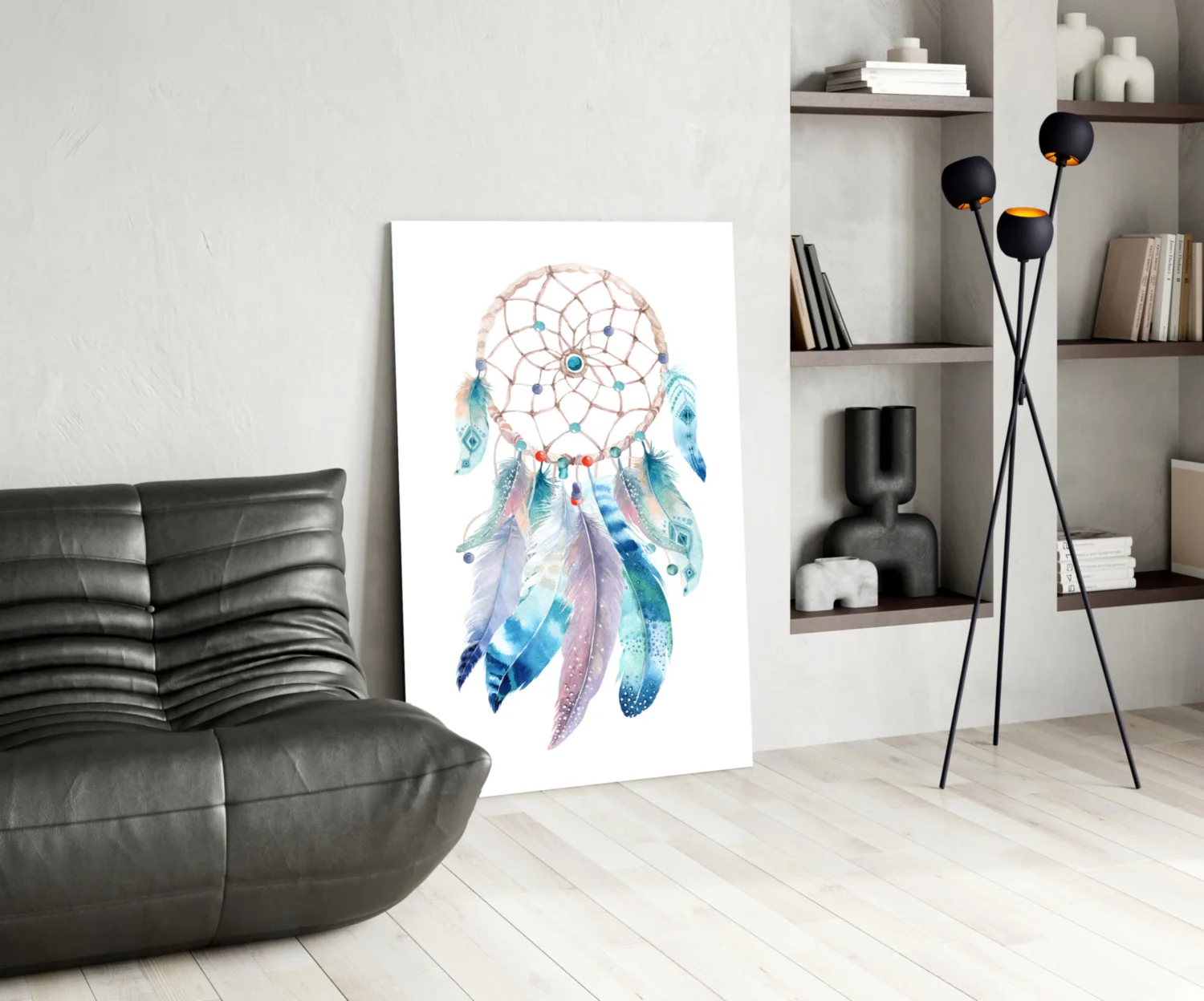 Dreamcatcher Glass Wall Art - Image 5