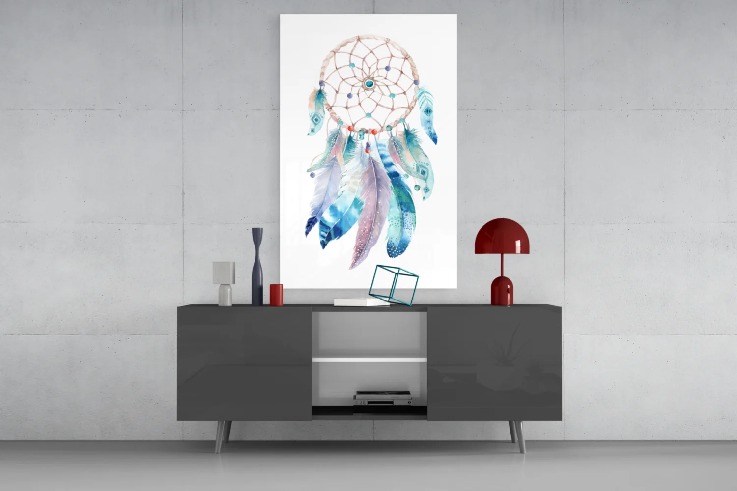 Dreamcatcher Glass Wall Art - Image 8