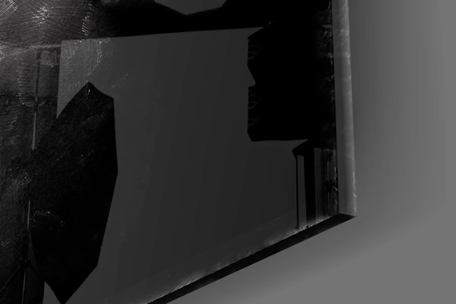 Woman and Red Glass Wall Art - Image 7