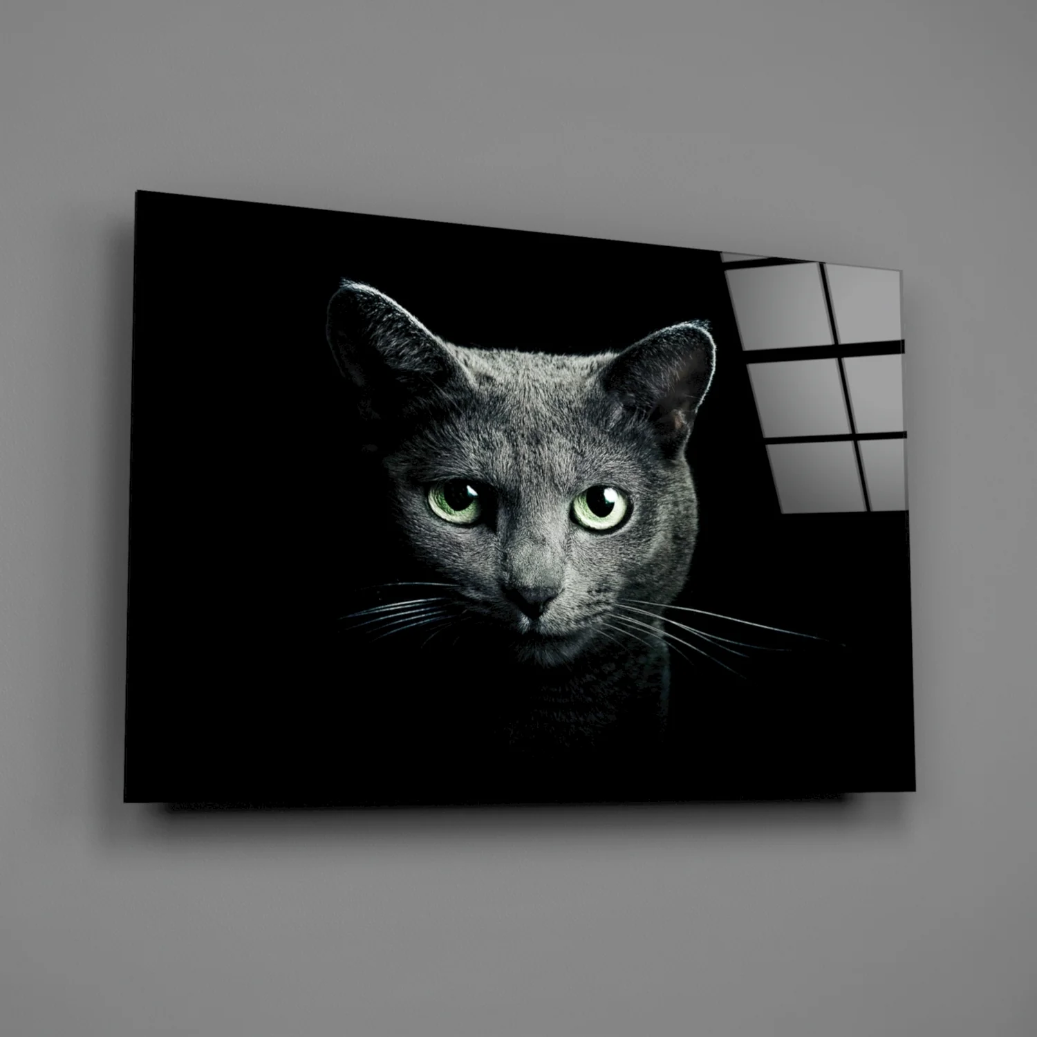 Cat Glass Wall Art - Image 2