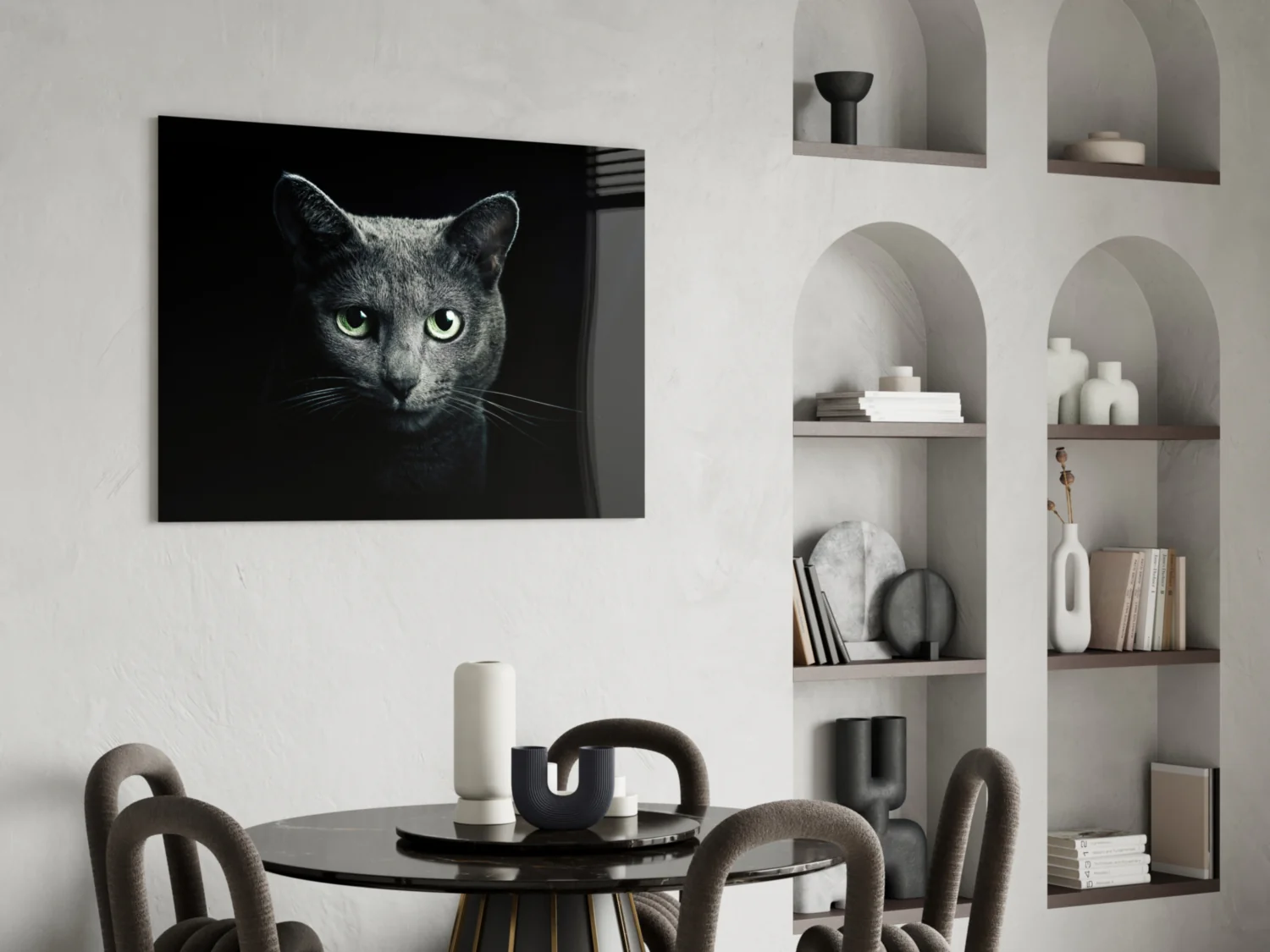 Cat Glass Wall Art - Image 5