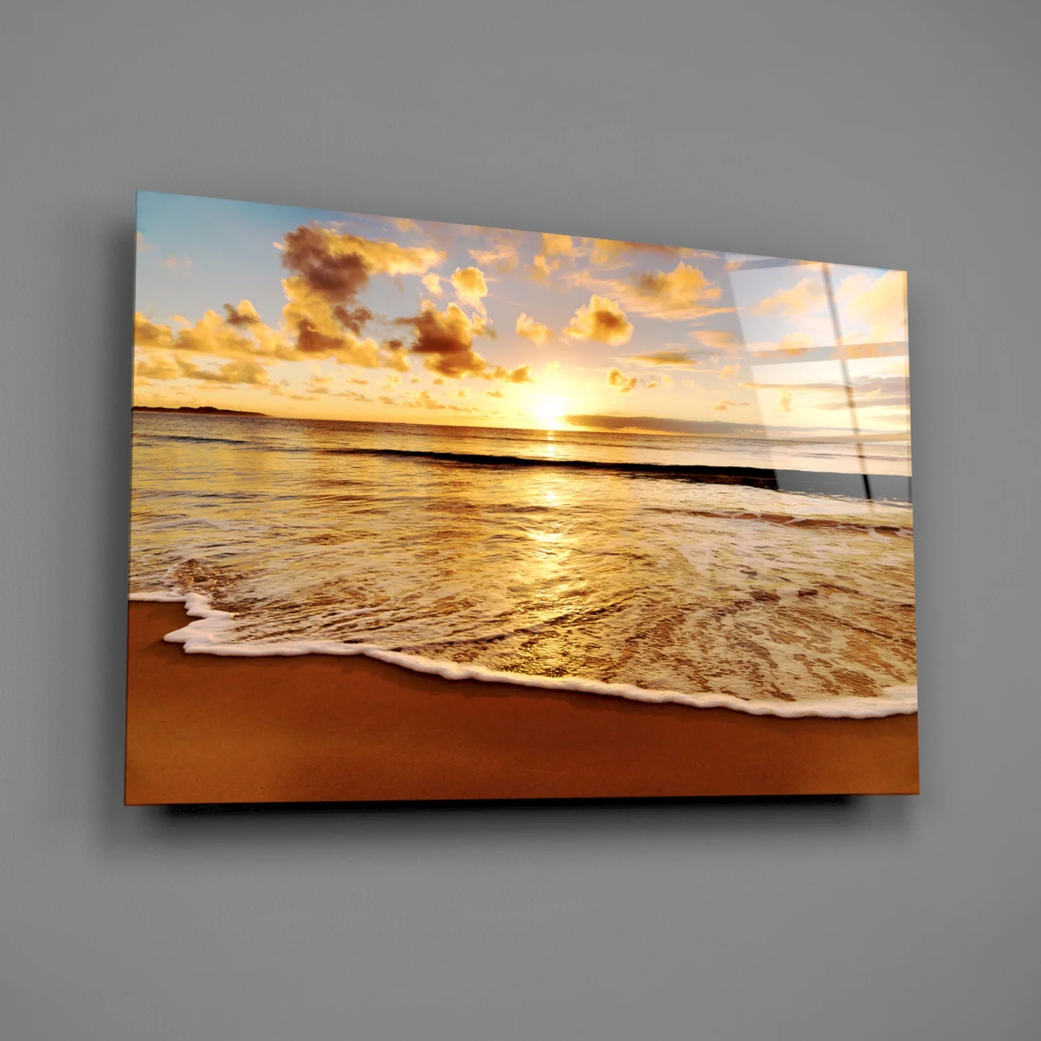 Sunset Glass Wall Art - Image 2