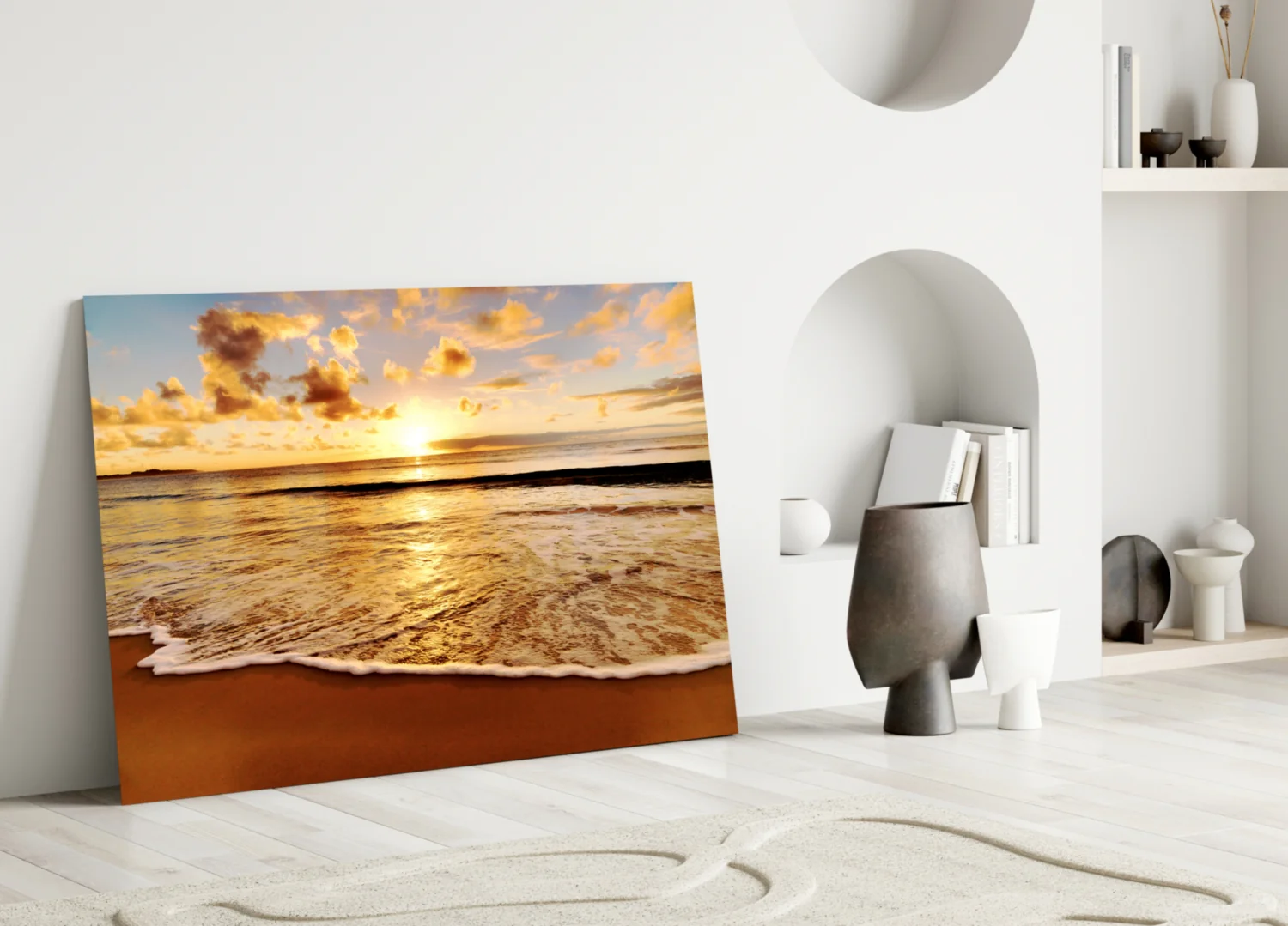 Sunset Glass Wall Art - Image 3