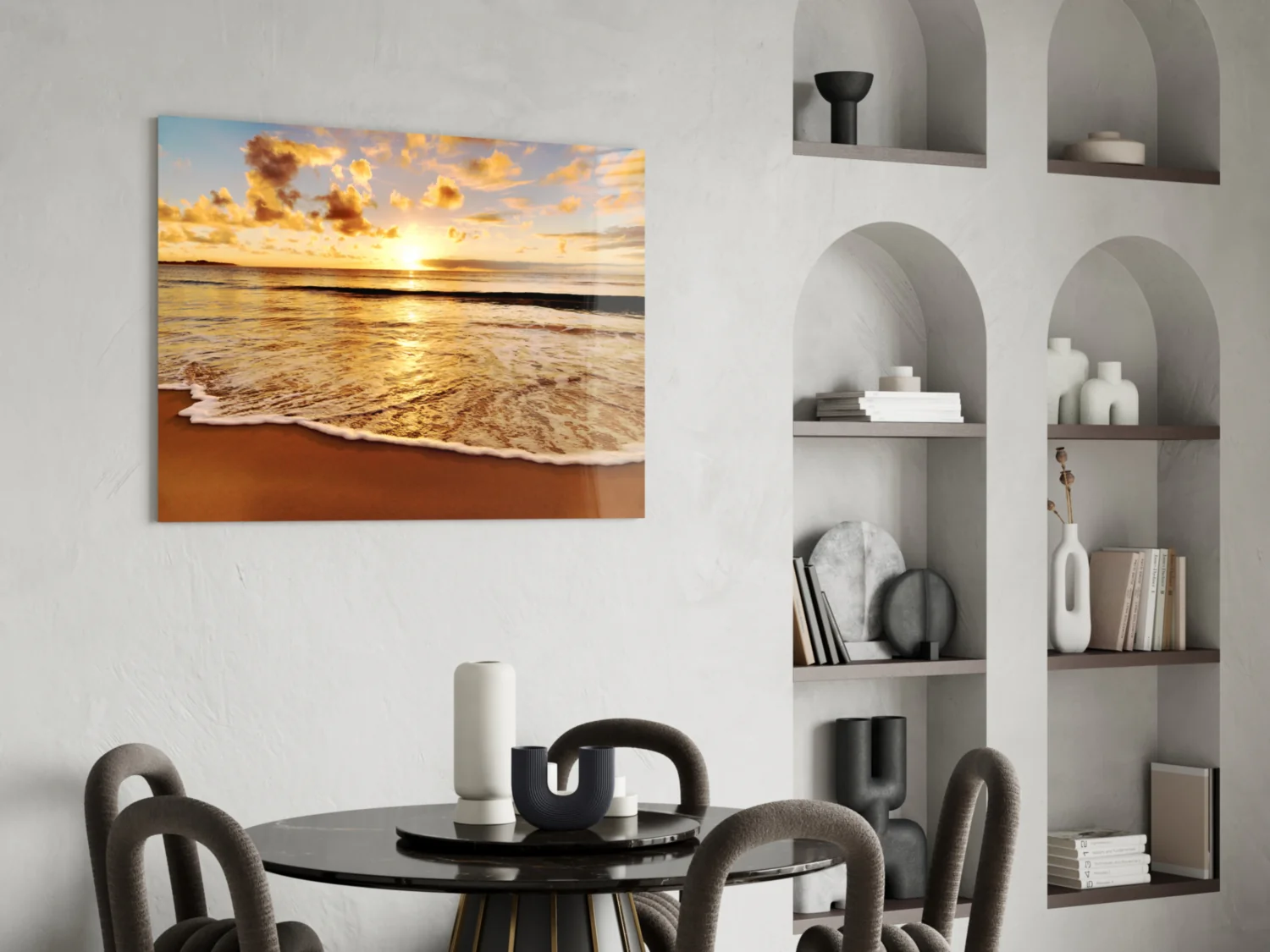 Sunset Glass Wall Art - Image 5