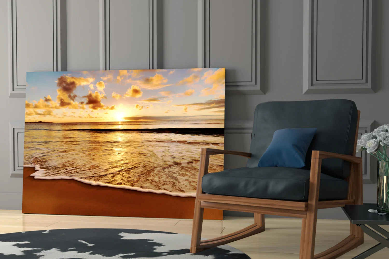 Sunset Glass Wall Art - Image 6