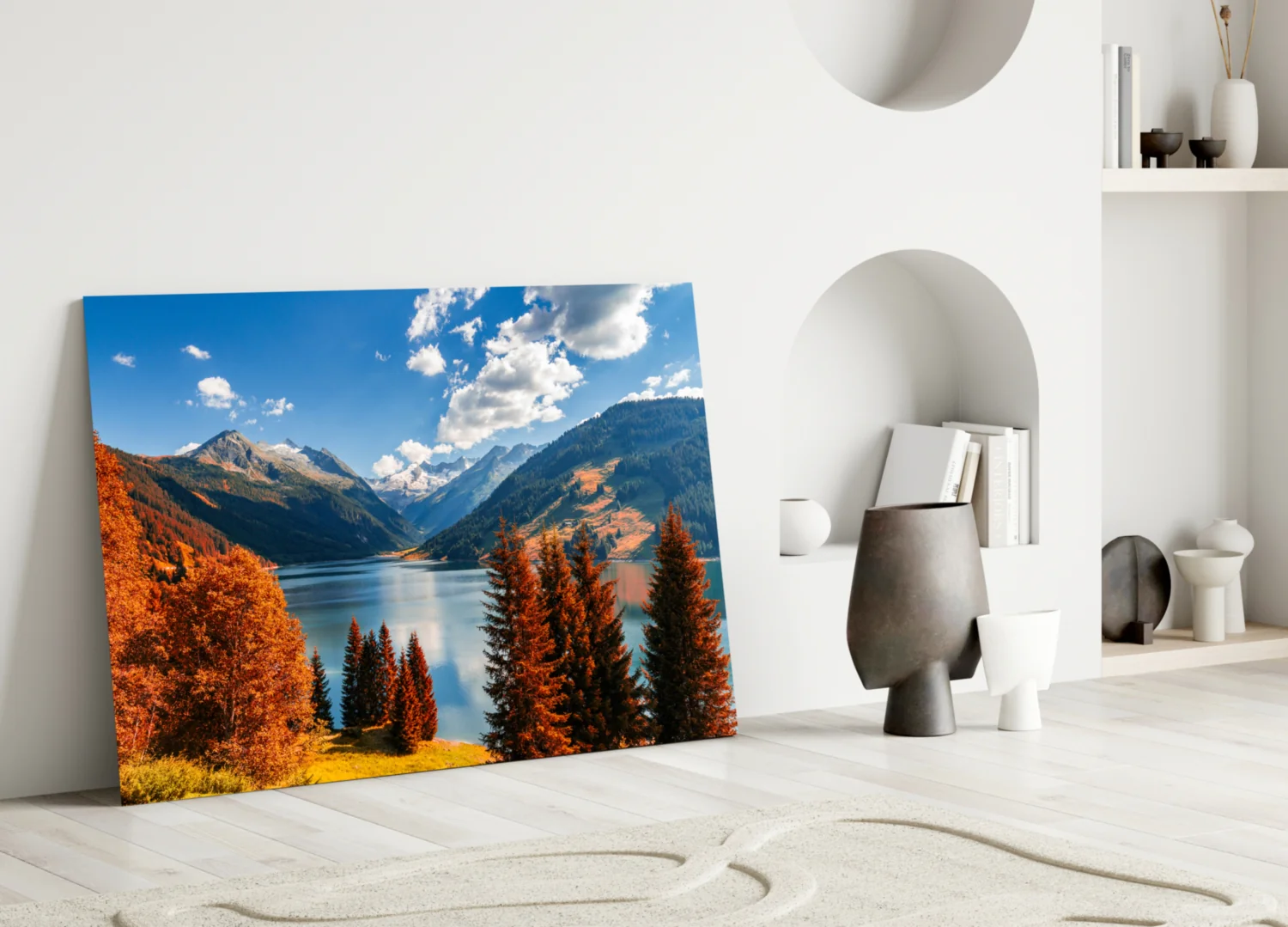 Lake View Glass Wall Art - Image 3