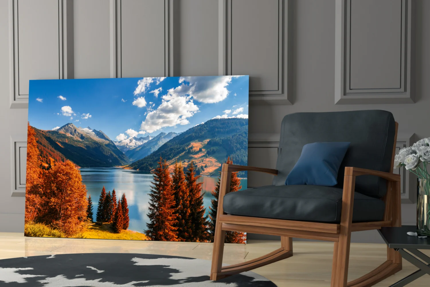 Lake View Glass Wall Art - Image 6