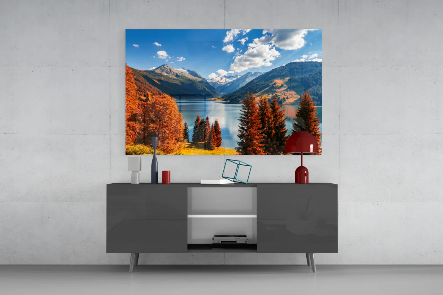 Lake View Glass Wall Art - Image 8