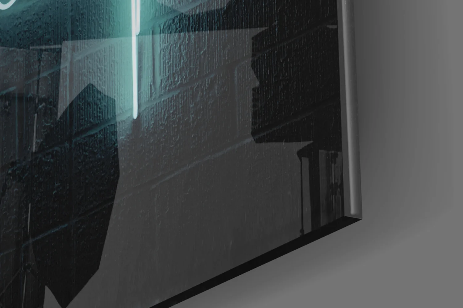 “Stay in the Loop” Glass Wall Art - Image 7