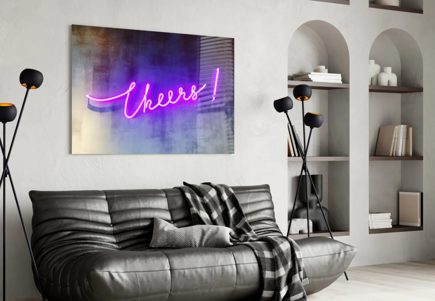 Cheers Glass Wall Art - Image 4