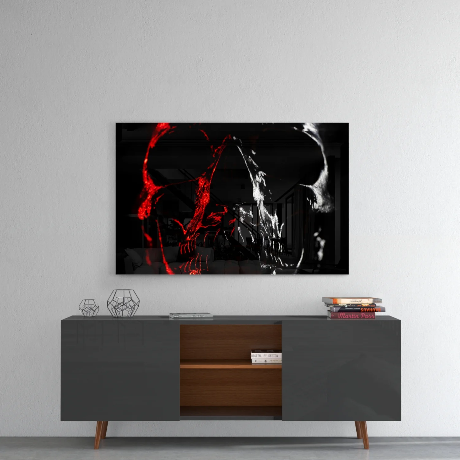 Skull Glass Wall Art - Image 8