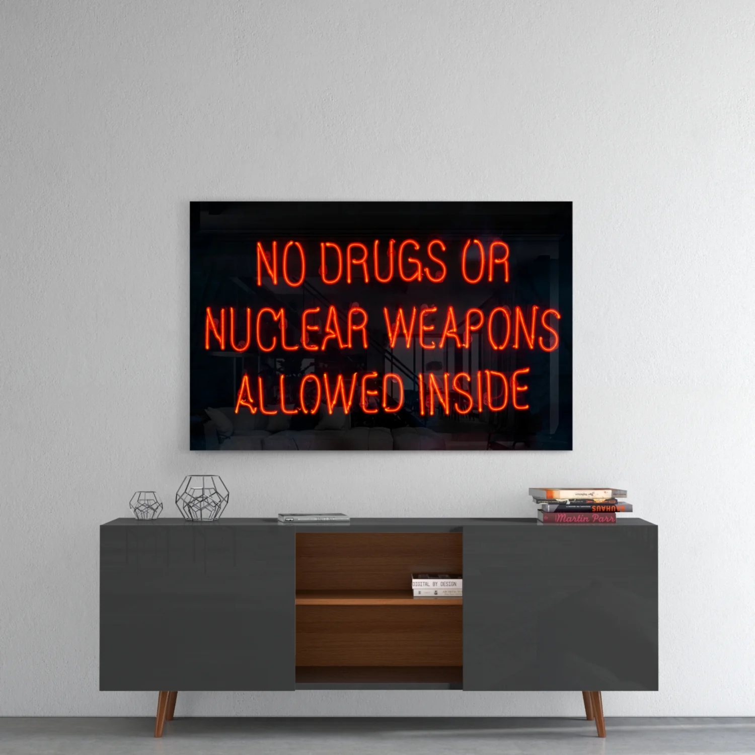 “No drugs” Glass Wall Art - Image 8