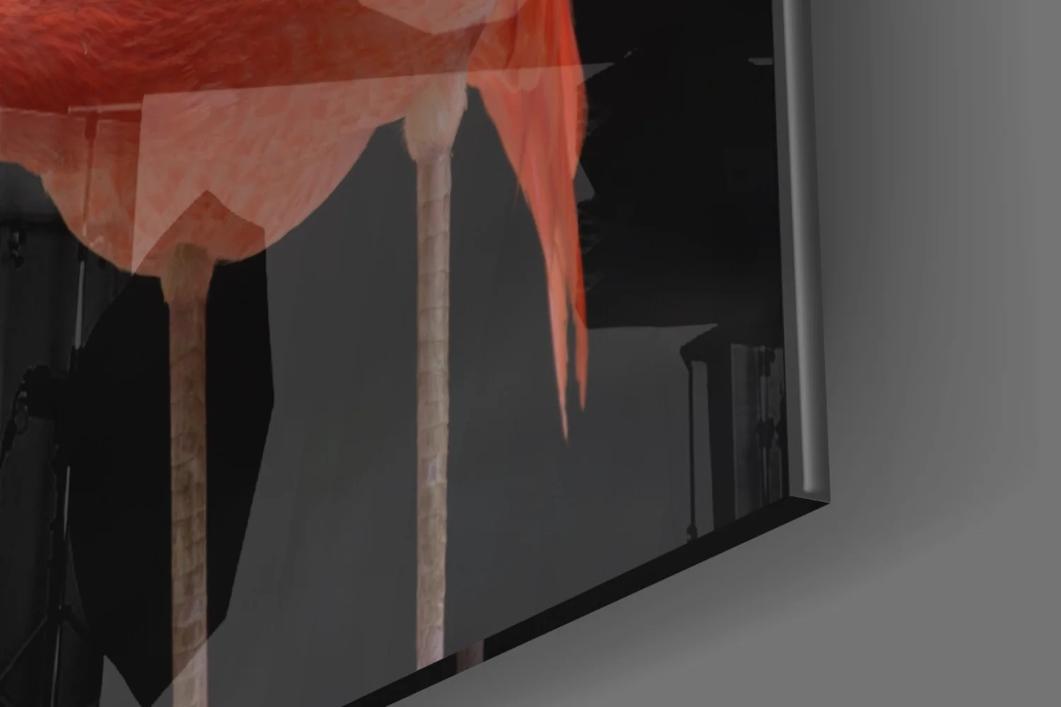 Flamingo Glass Wall Art - Image 7