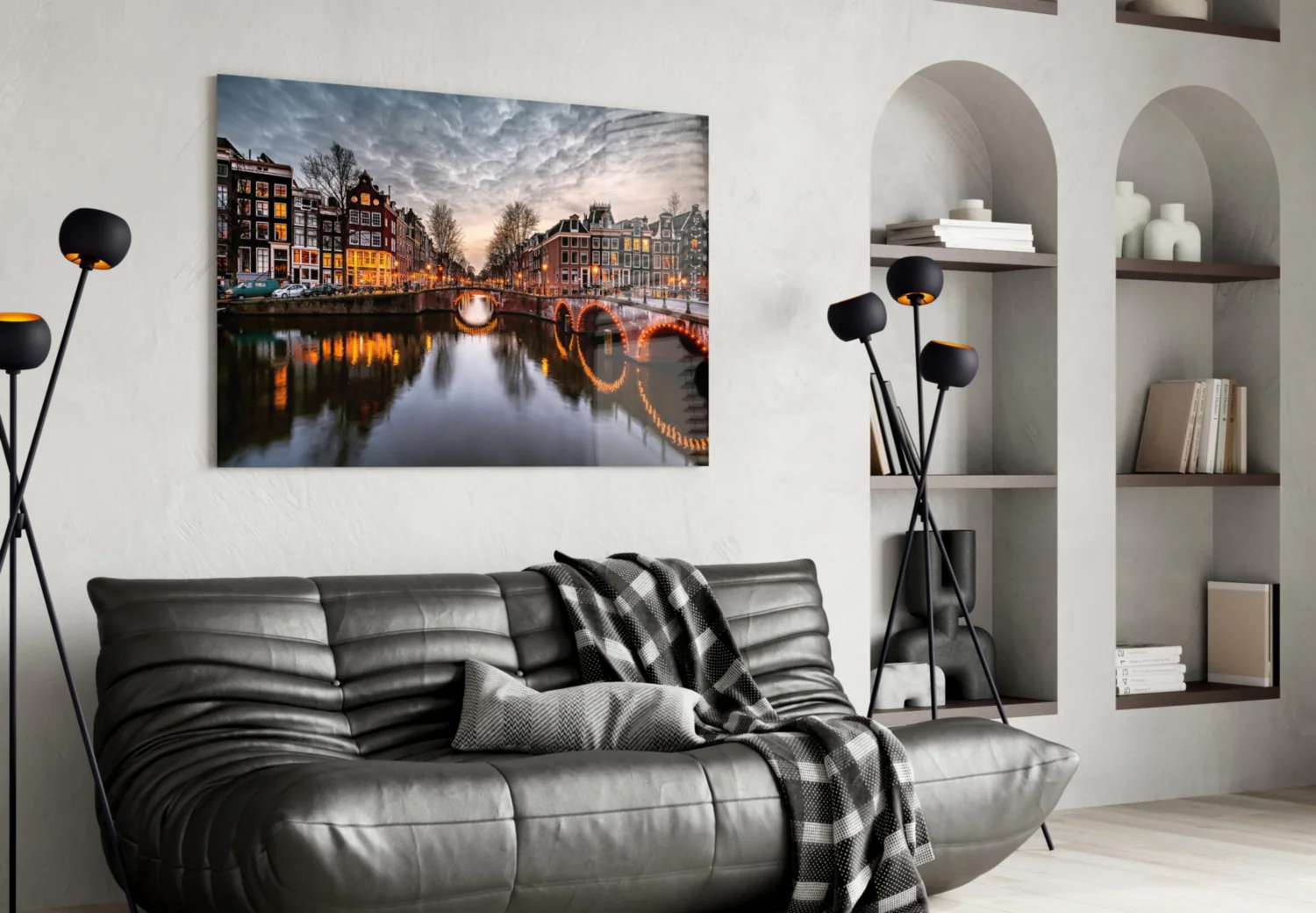 Sunset Glass Wall Art - Image 4