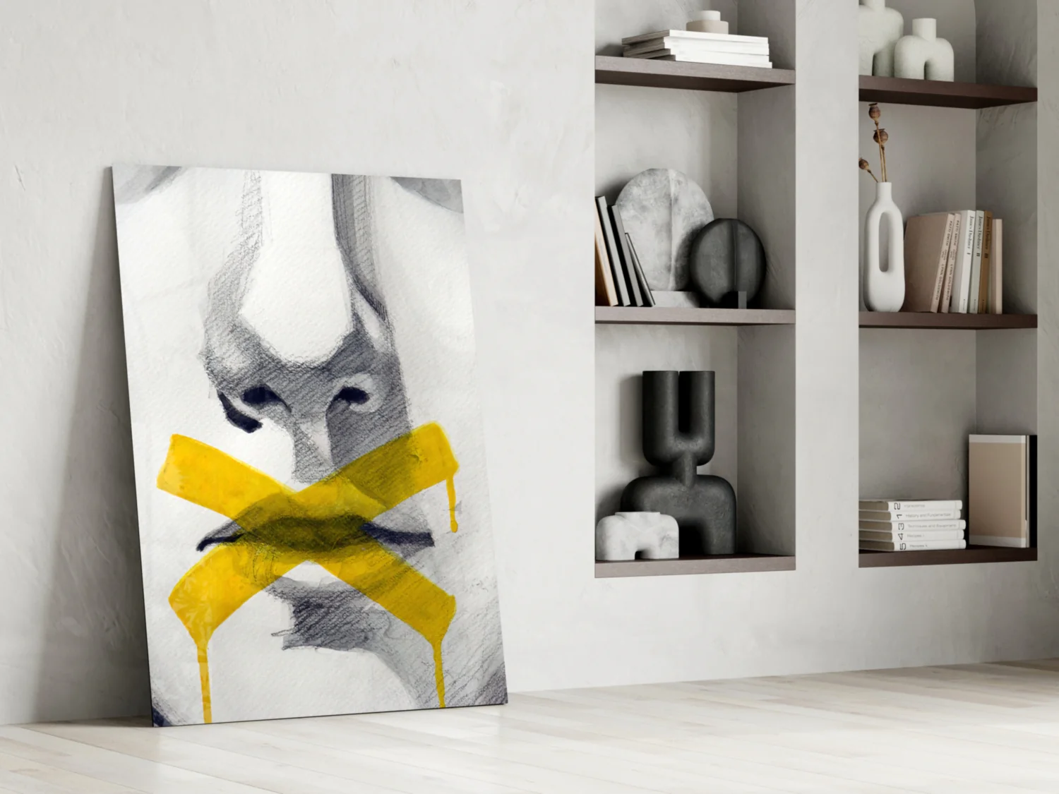 Silence Glass Wall Art - Image 6