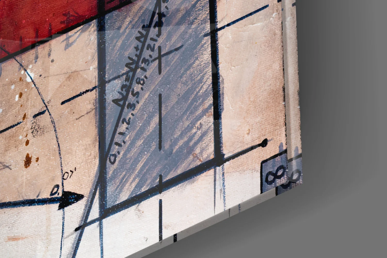 Meaningful Lines Glass Wall Art - Image 7