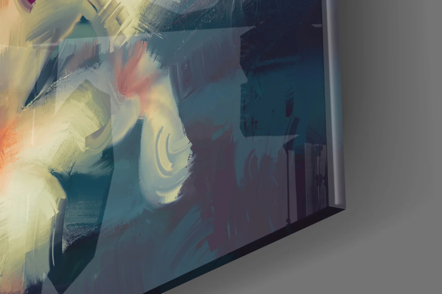 Flowers Glass Wall Art - Image 7
