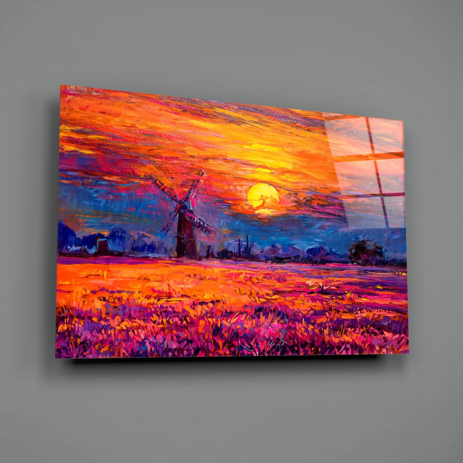 Sunset Glass Wall Art - Image 2
