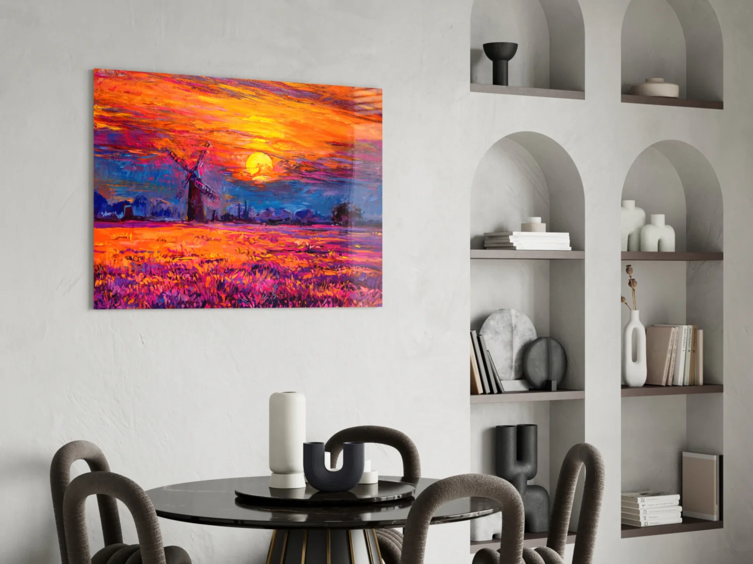 Sunset Glass Wall Art - Image 5