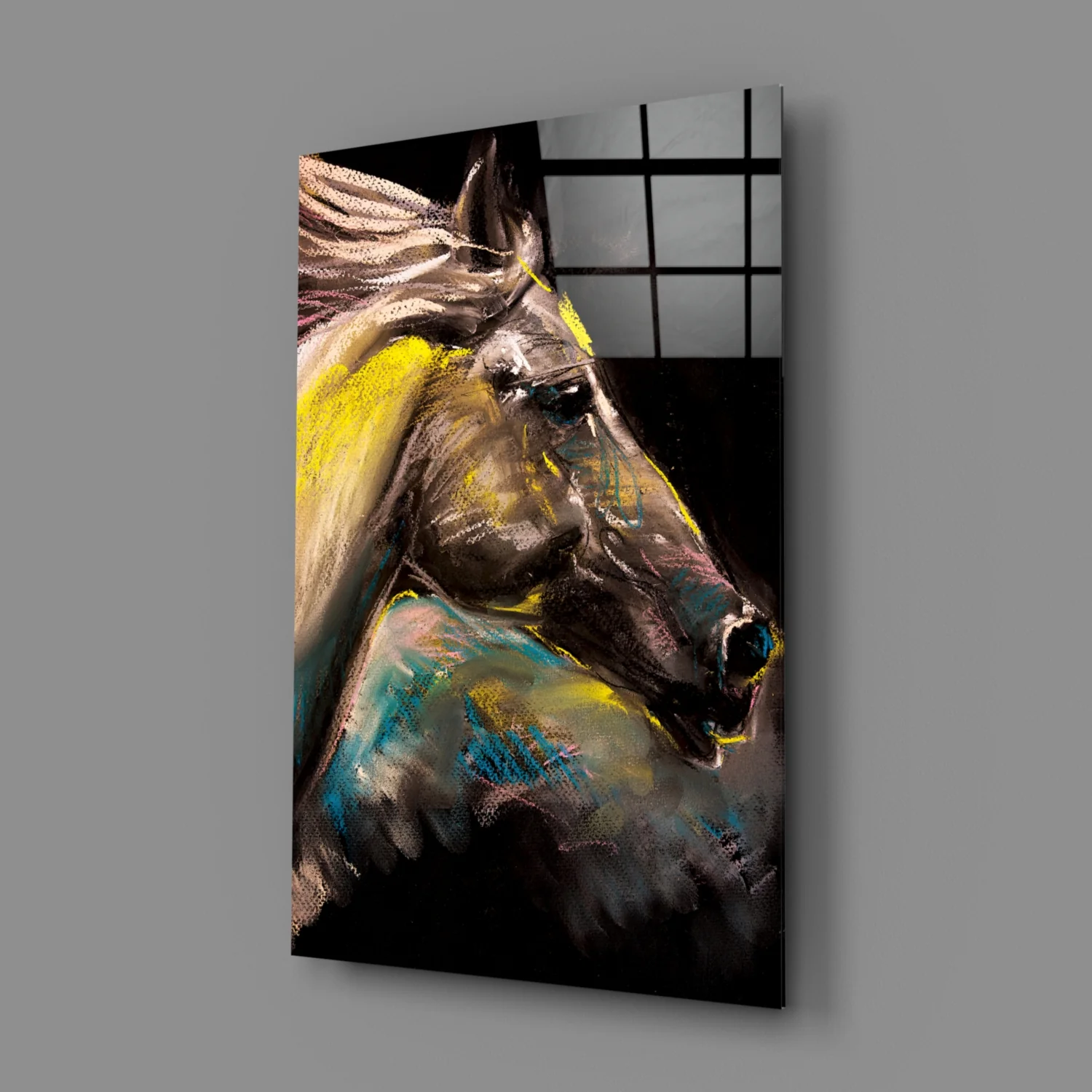 Horse Glass Wall Art - Image 2