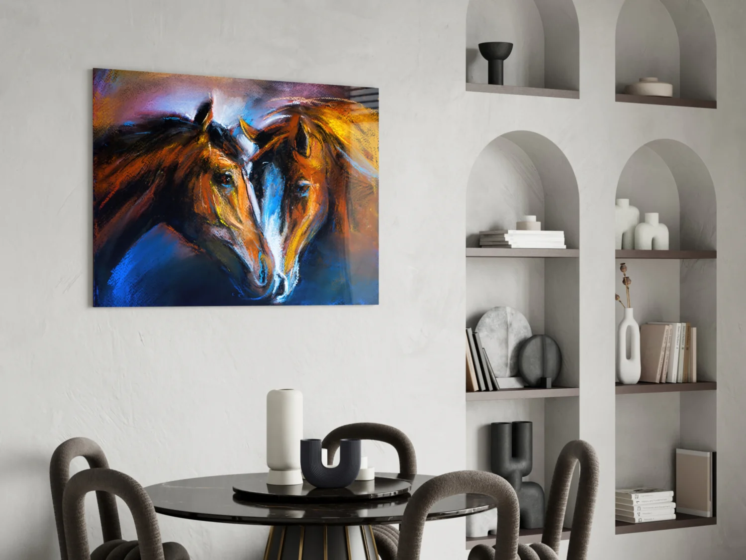 Horses Glass Wall Art - Image 5