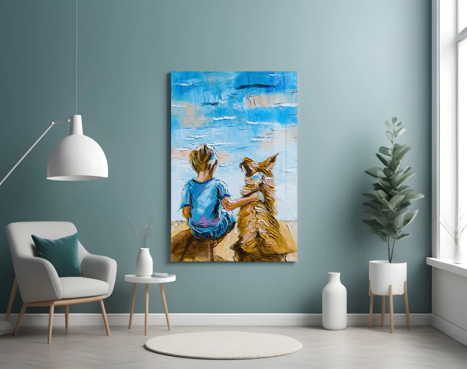 Friendship Glass Wall Art - Image 4