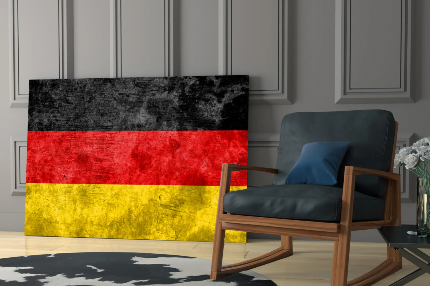 German Flag Glass Wall Art - Image 6