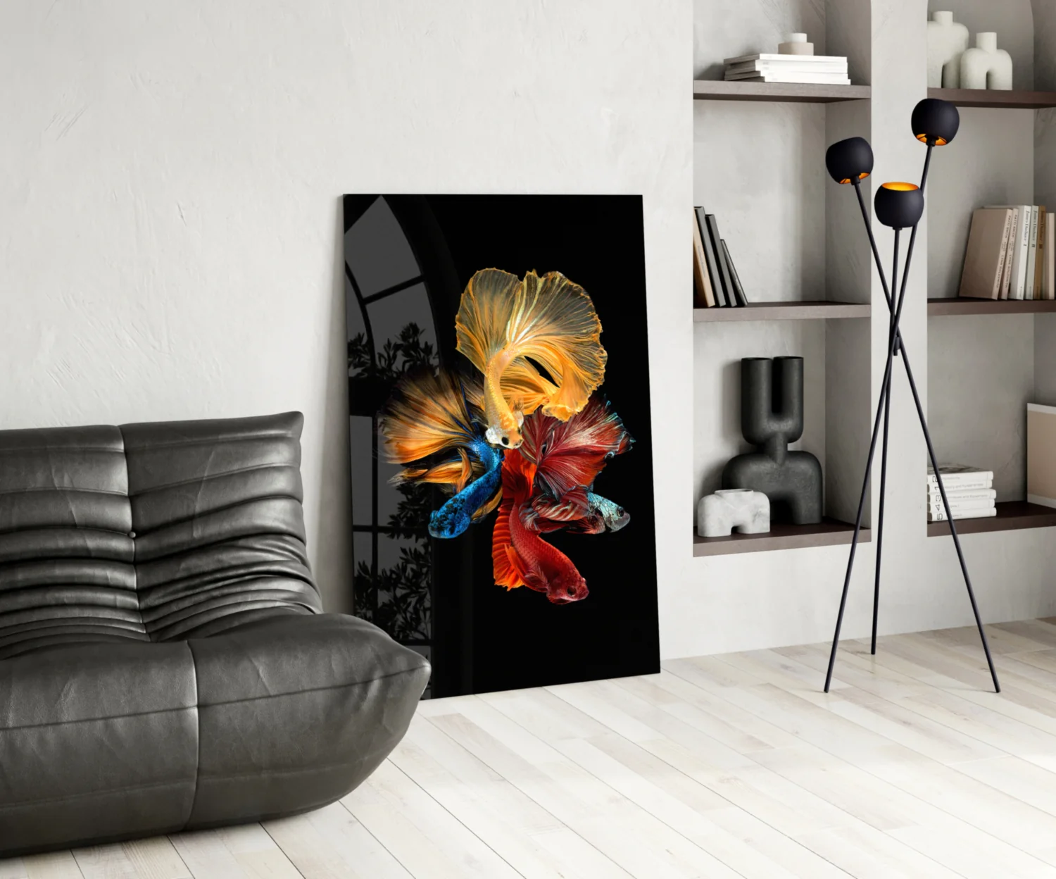 Betta's Dance Glass Wall Art - Image 5