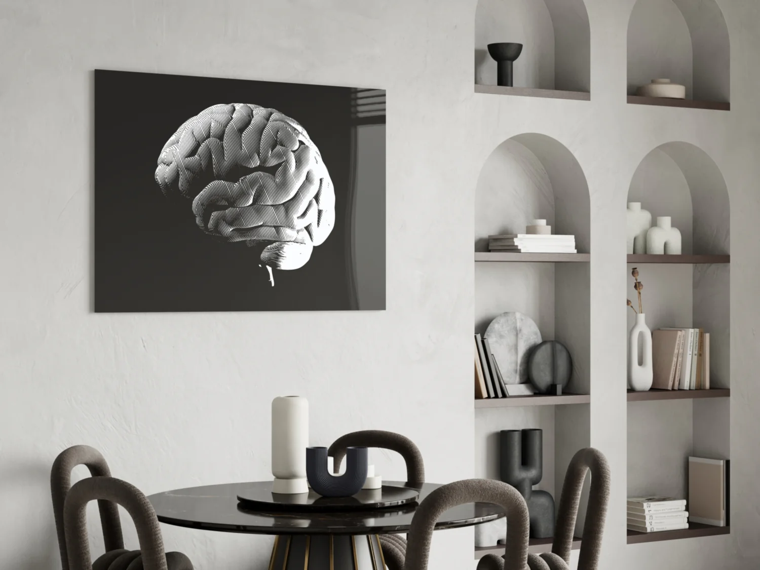 Brain Glass Wall Art - Image 5