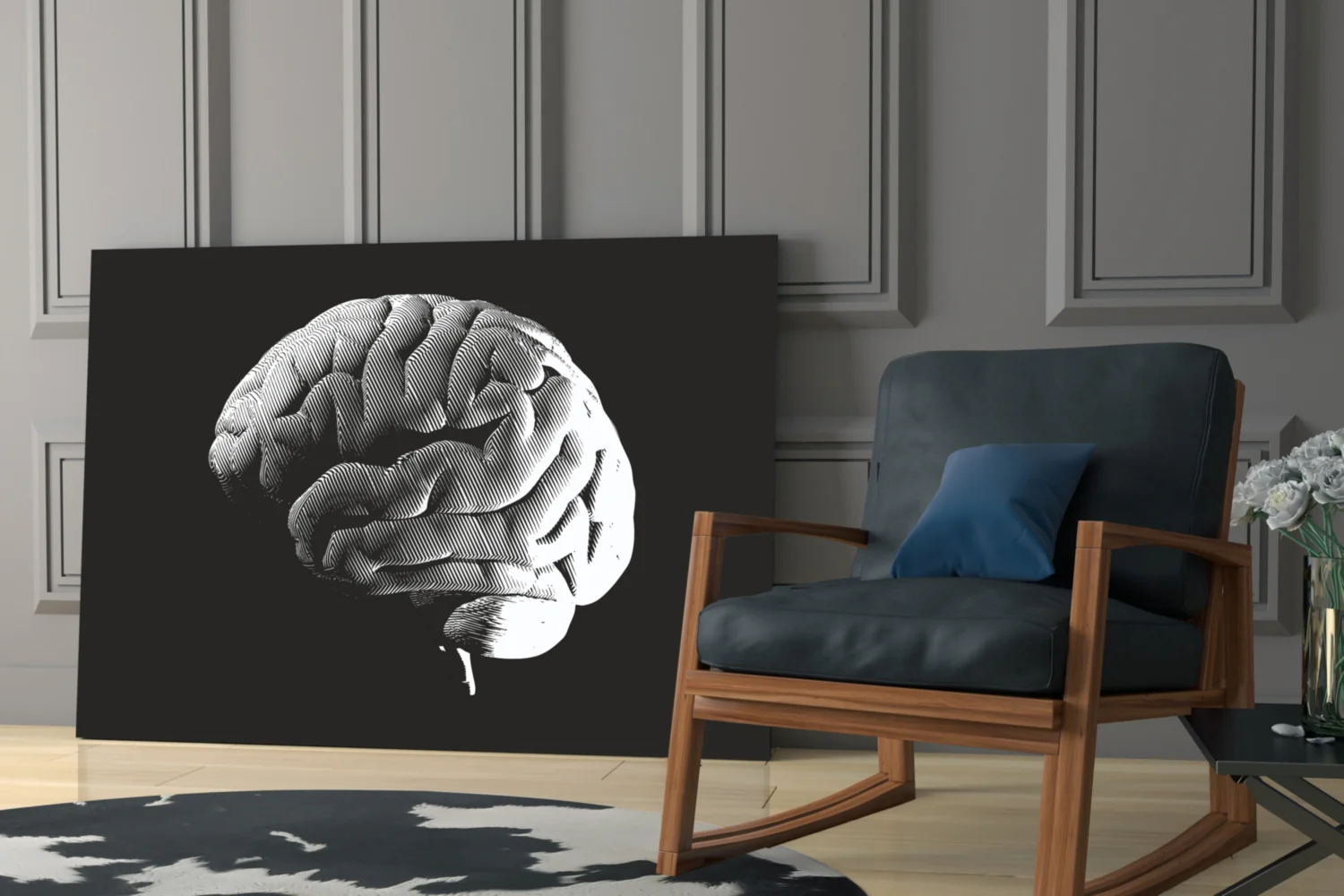 Brain Glass Wall Art - Image 6