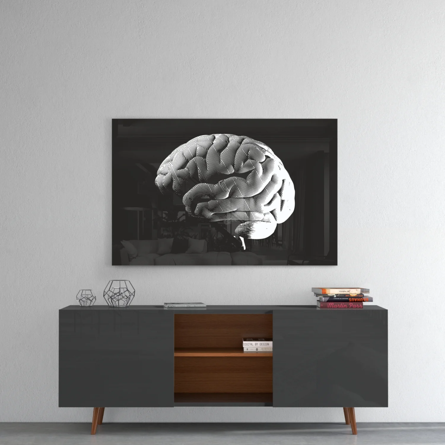Brain Glass Wall Art - Image 8