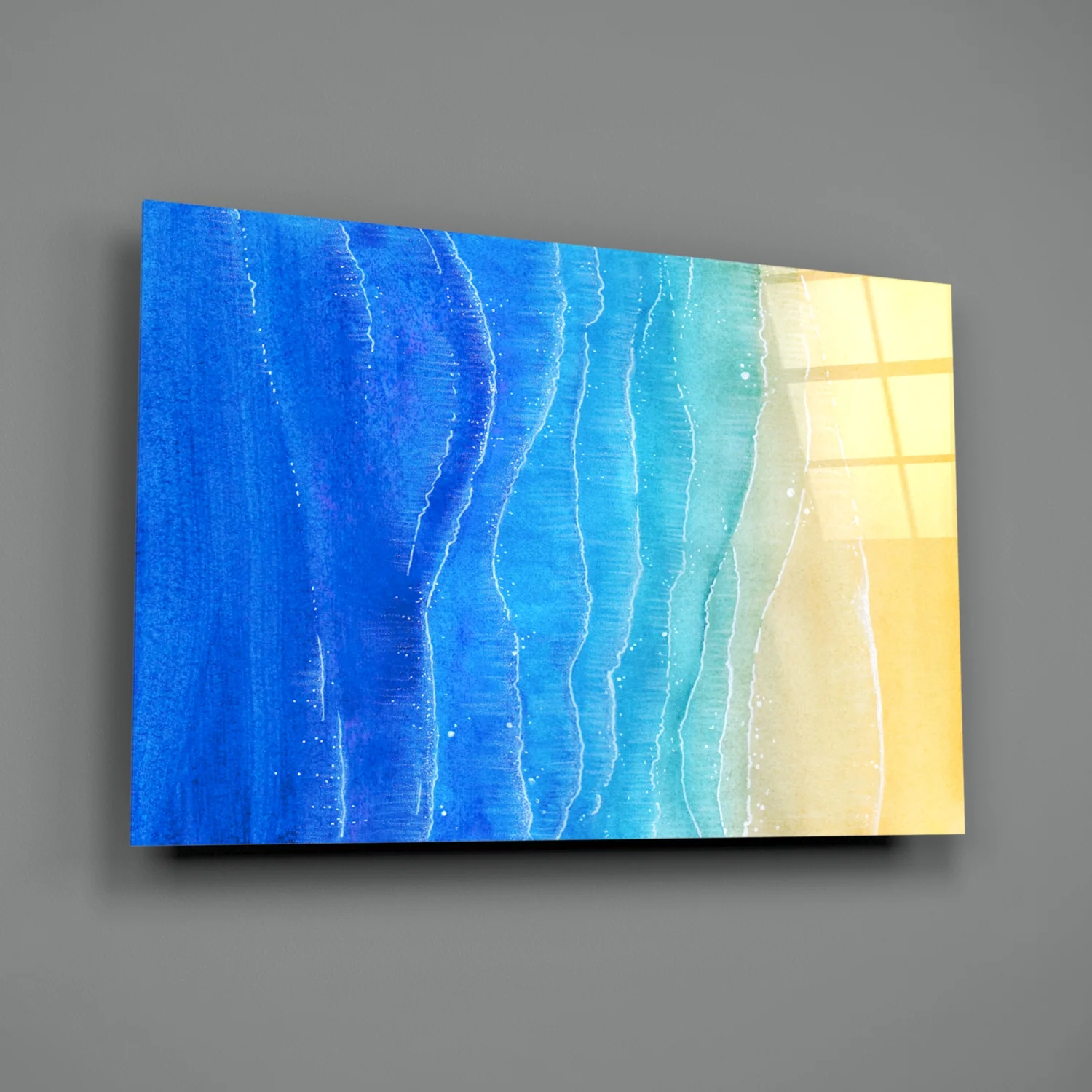 Sea Sand Glass Wall Art - Image 2