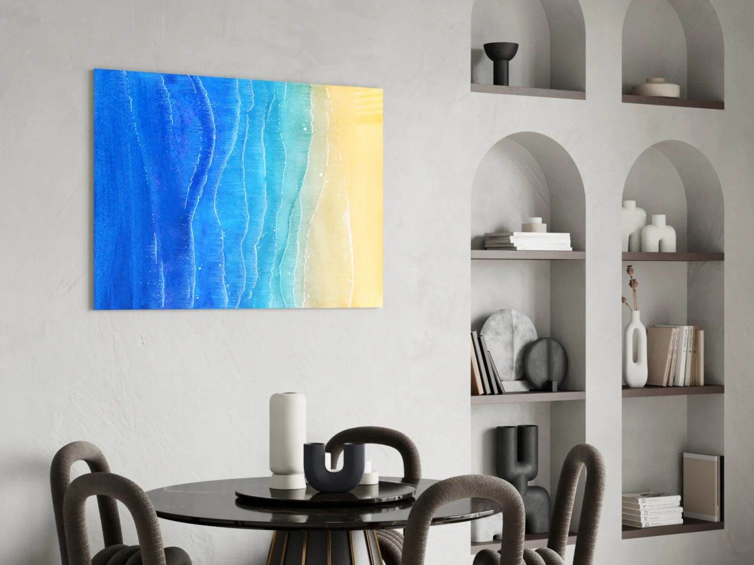 Sea Sand Glass Wall Art - Image 5