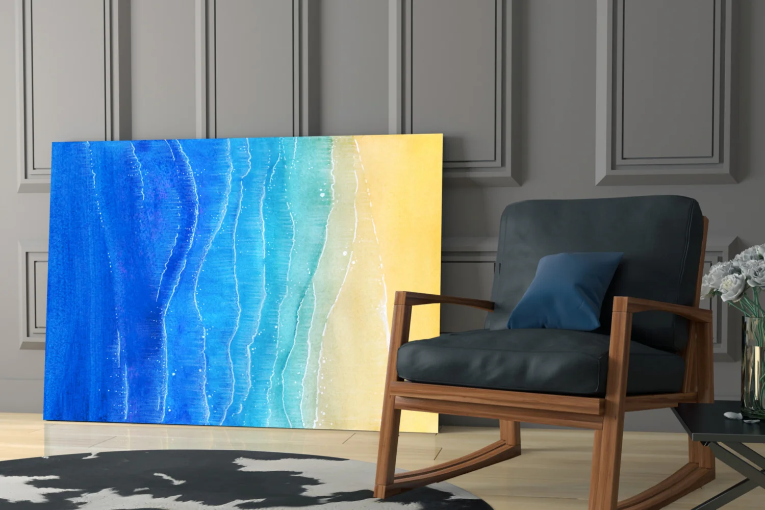 Sea Sand Glass Wall Art - Image 6