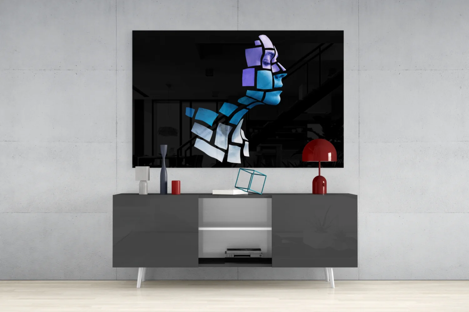 The Future Glass Wall Art - Image 8