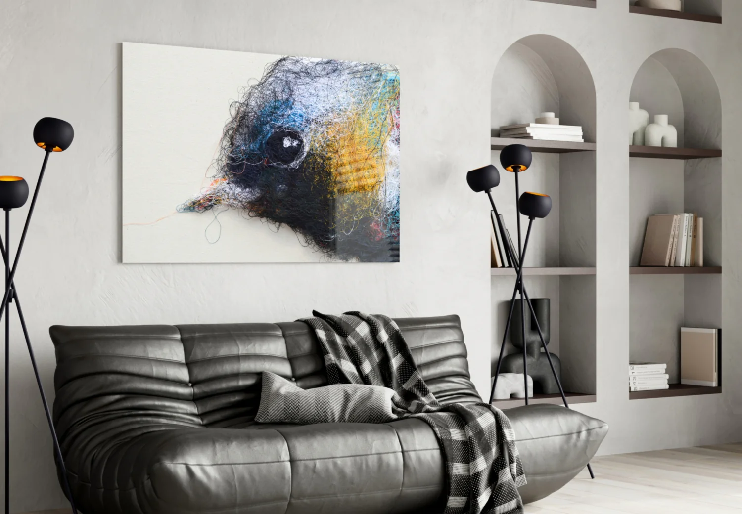 Tiny Bird Glass Wall Art - Image 4