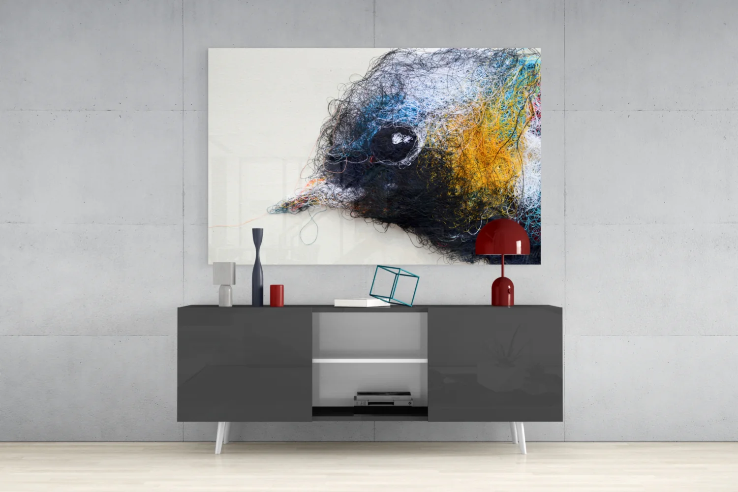 Tiny Bird Glass Wall Art - Image 8