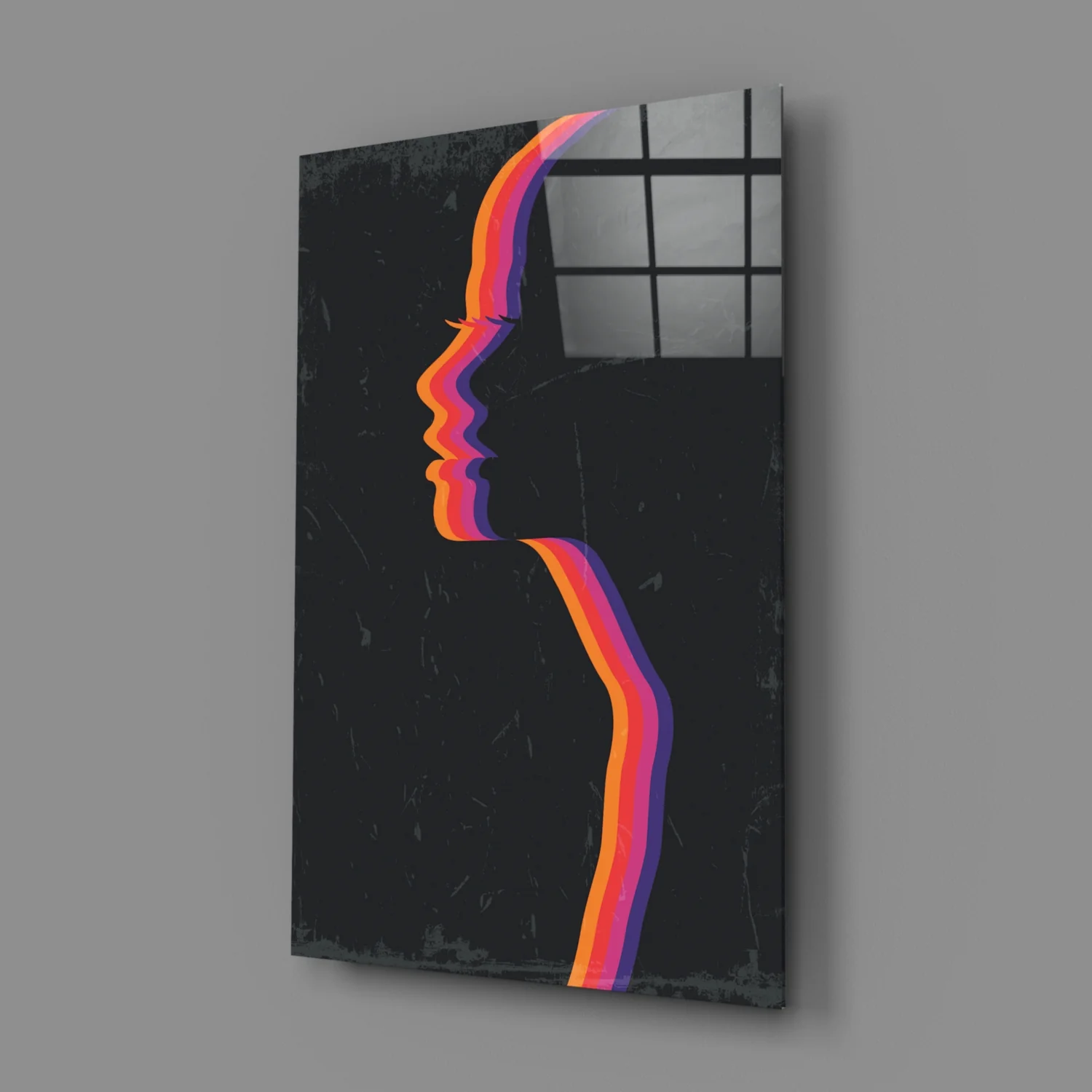 Night Filter Glass Wall Art - Image 2