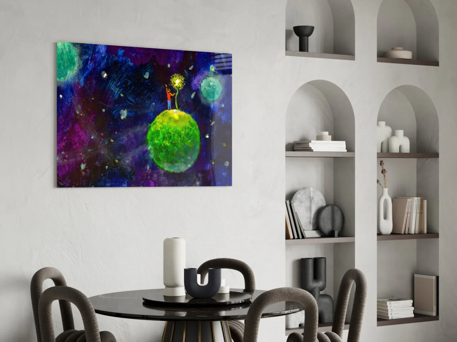 The Little Prince Glass Wall Art - Image 5