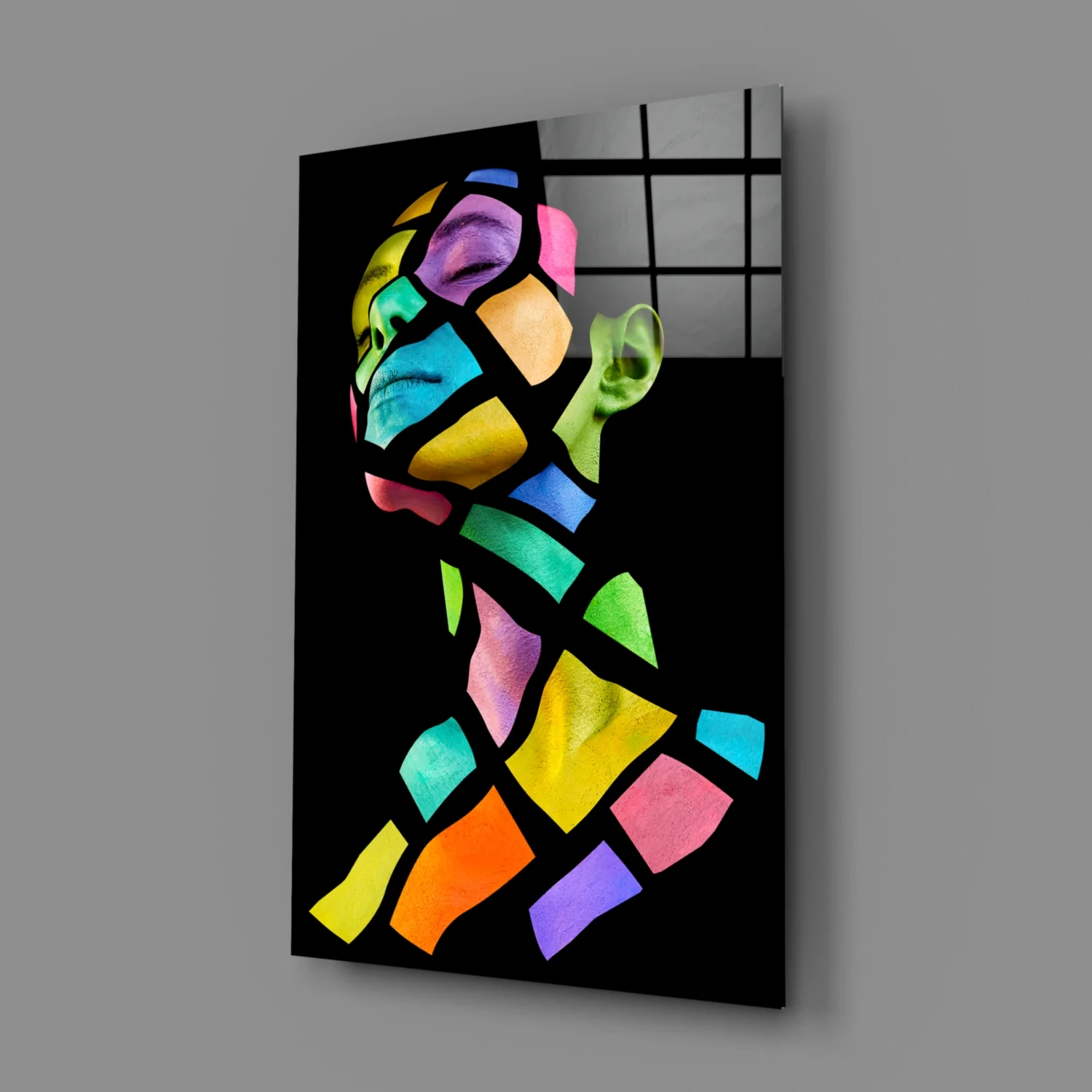 Colorful Spirit Glass Wall Art - Image 2