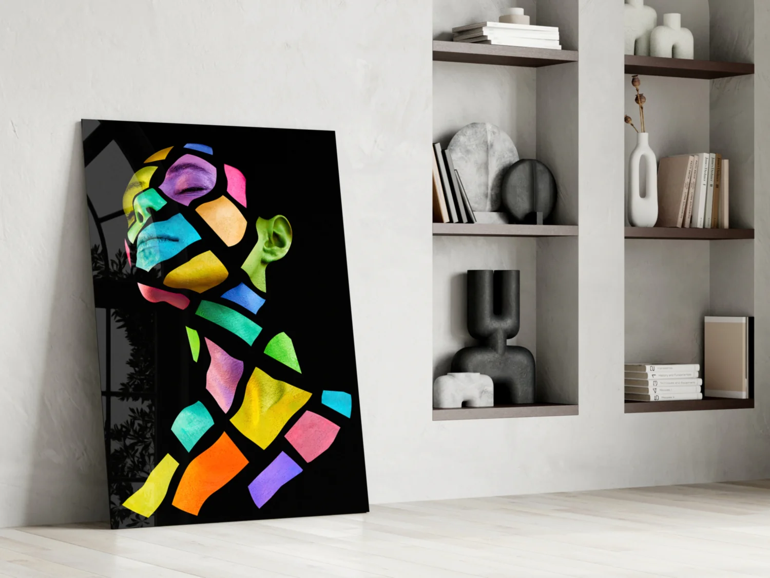 Colorful Spirit Glass Wall Art - Image 6
