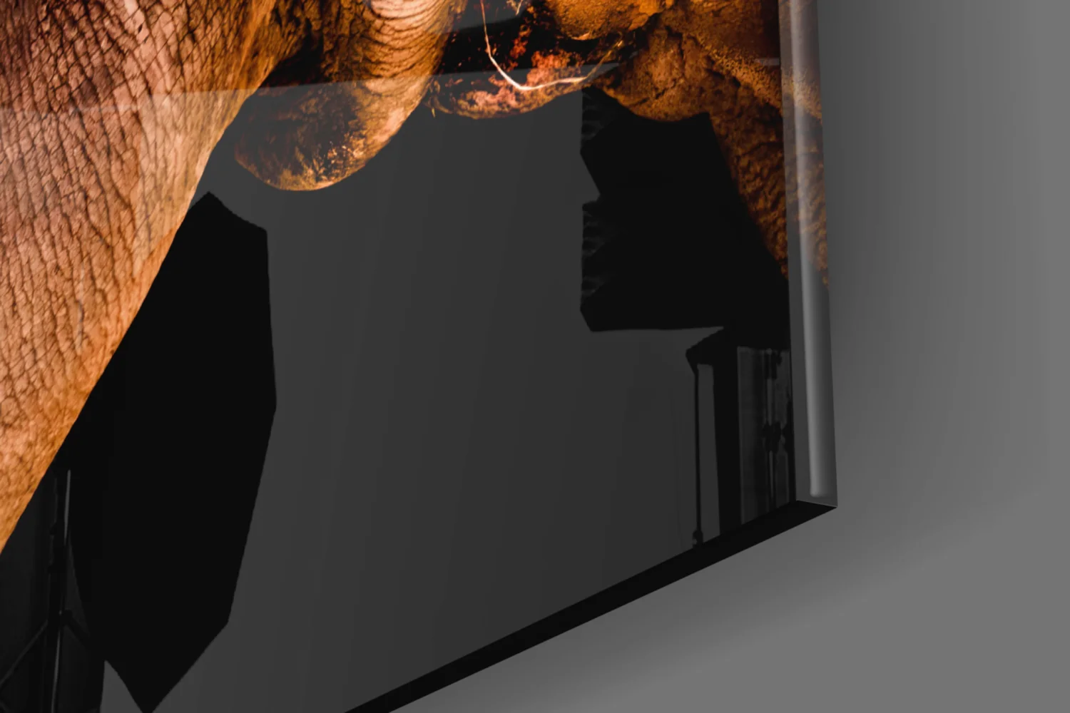 Rhino Glass Wall Art - Image 7