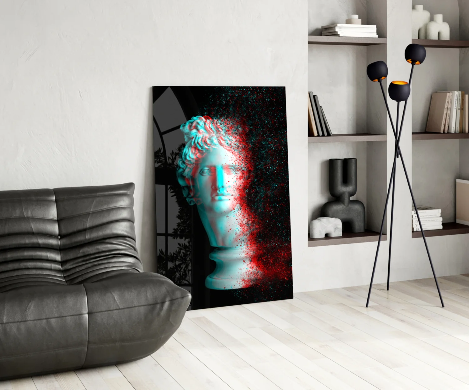 Sculpture Glass Wall Art - Image 5