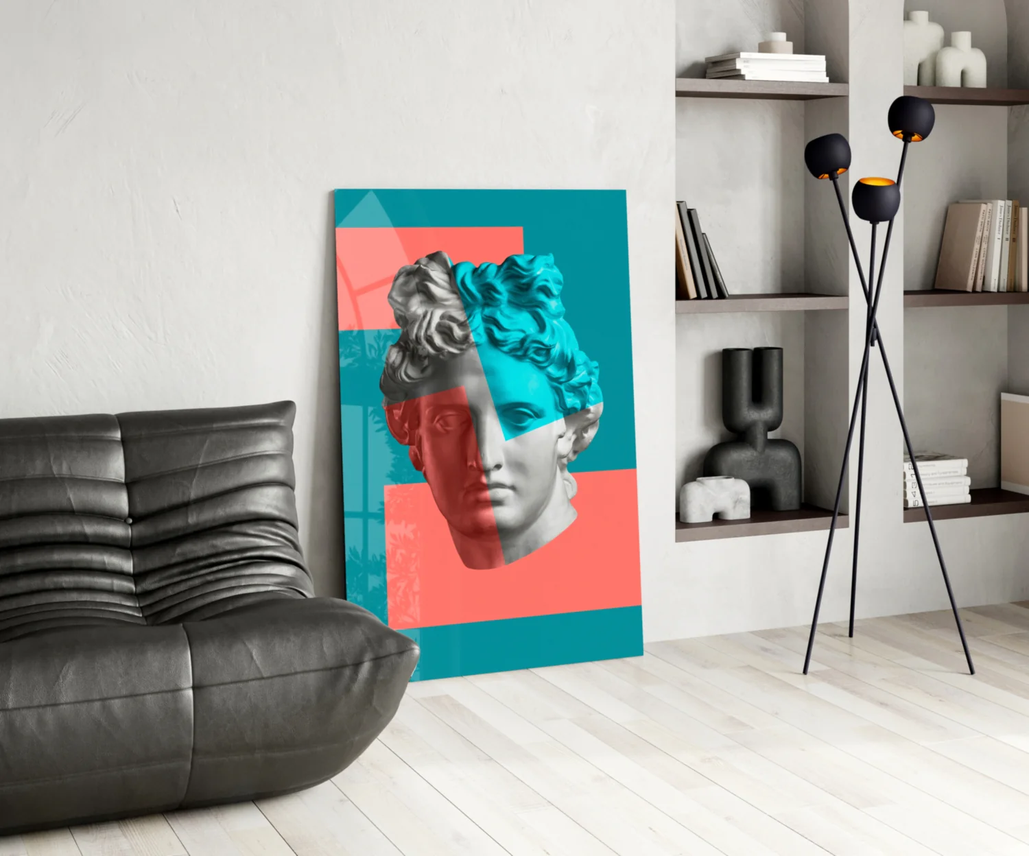 Sculpture Glass Wall Art - Image 5